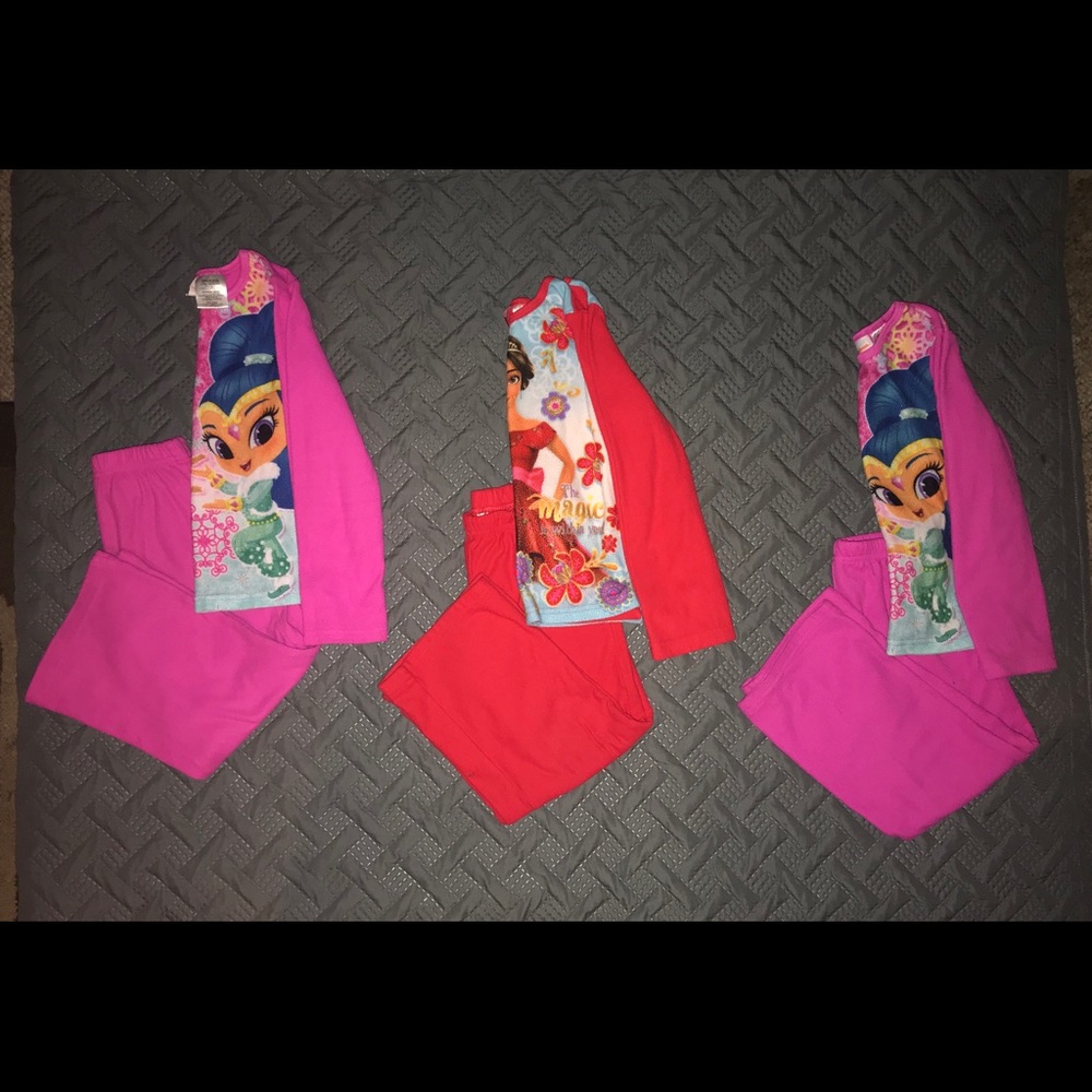 Girls 5T pajama bundle